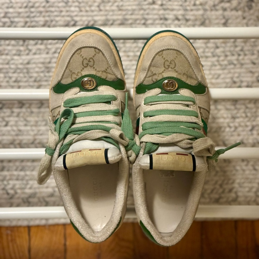 Women’s Gucci Screener Sneaker size 37
